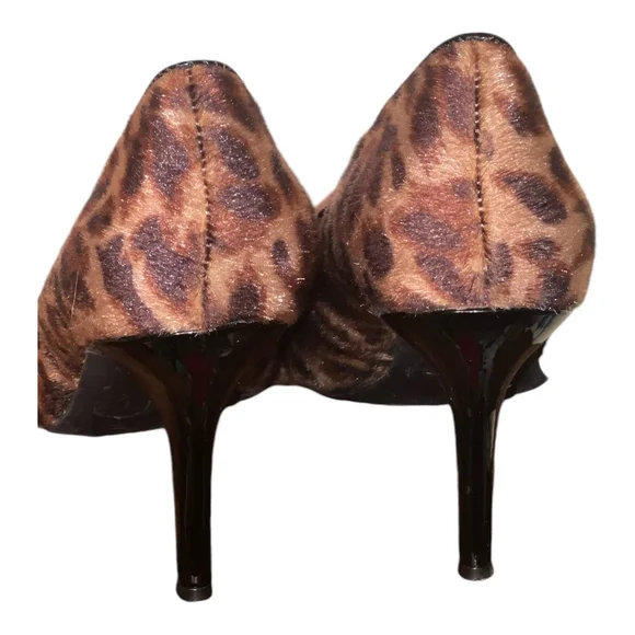 The Limited Women's Heels Size 9.5 Brown Leopard - Picture 2 of 7